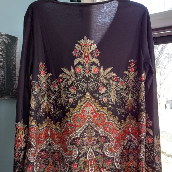 Polyester Tunic, Boho design - Picture 2 of 3